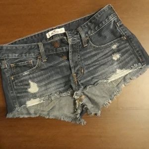 Hollister Distressed Shorts